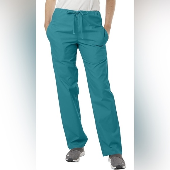 BAG032. NWT Unisex Scrub Pant Ultrasoft Drawstring Waist Medical Professional - Picture 1 of 7